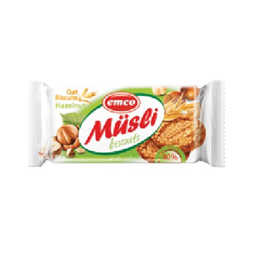 Emco Musli Biscuits Hazelnut 60 g