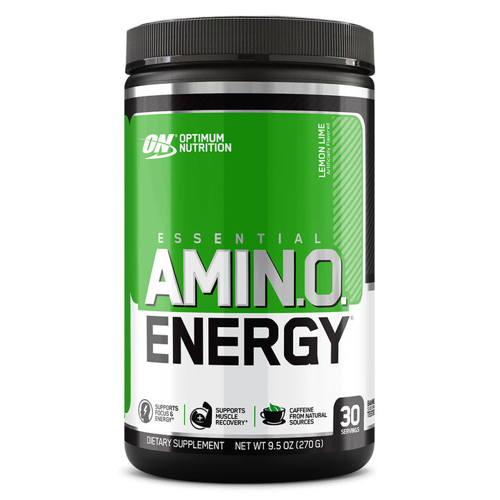 Optimum Nutrition Amino Energy For Energy & Muscle Recovery - Lemon Lime, 270g - 30 Servings