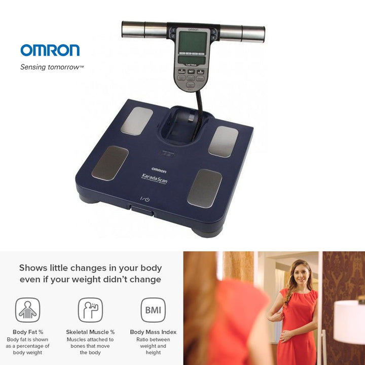 Omron BF511 Body Composition Monitor Blue