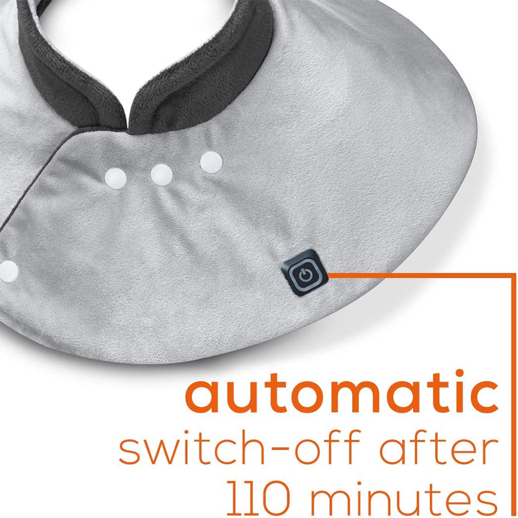 Beurer HK57 Wireless Shoulder Heating Pad with Power Bank
