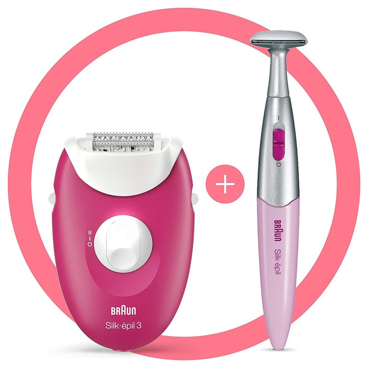 Braun Silk Epil 3 SE 3-420 Epilator & Bikini Trimmer