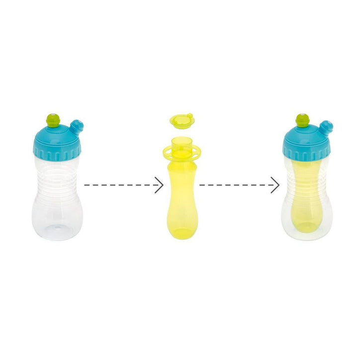 Brother Max 2 Drinks in 1 Bottle 12+ Months Blue-Green 340 mL 1's BM210BG
