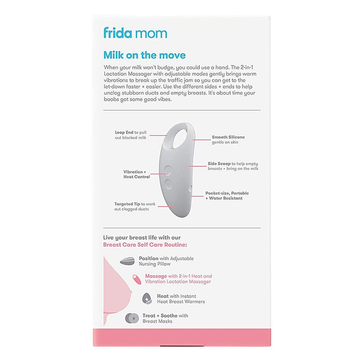 FridaMom Breast Care 2-In-1 Lactation Massager