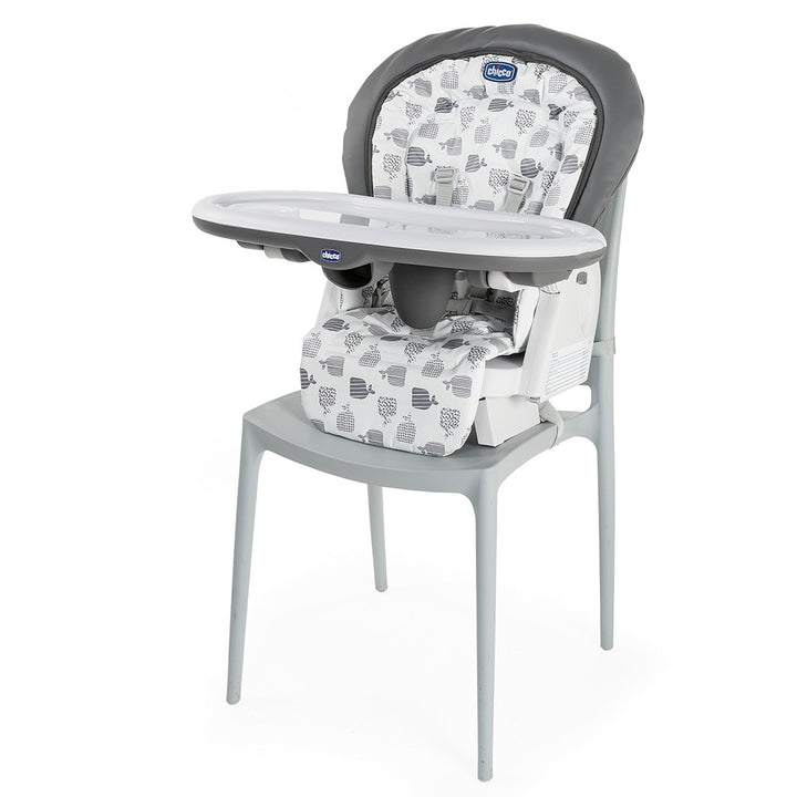 Chicco Polly Progress 5-In-1 Grey High Chair For 0 - 36 months Baby