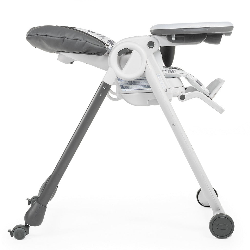 Chicco Polly Progress 5-In-1 Grey High Chair For 0 - 36 months Baby