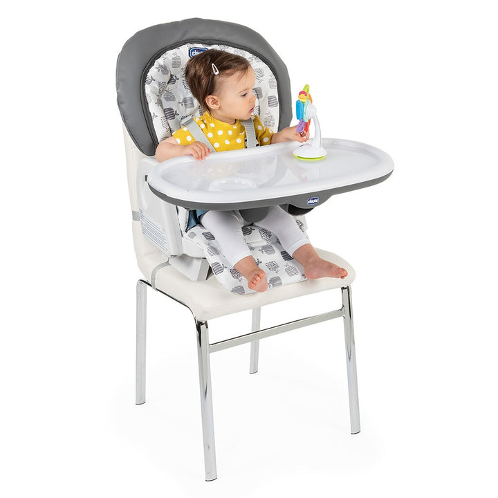 Chicco Polly Progress 5-In-1 Grey High Chair For 0 - 36 months Baby