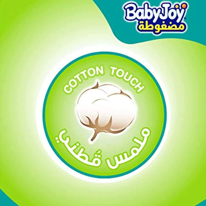 BabyJoy Compressed Diamond Pad Baby Diapers, Size 6, Junior, XXL For 16-25Kg Baby, Jumbo Pack of 60's