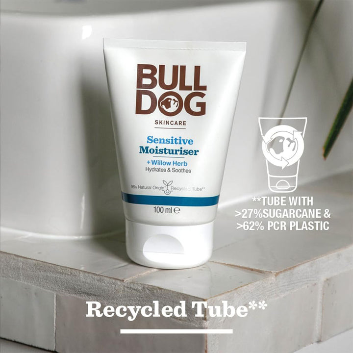 Bulldog Skincare Sensitive Moisturizer For Men With Willow Herb 100ml