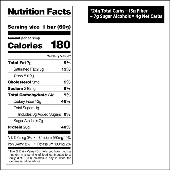 Quest Nutrition Lemon Cake Flavoured Protein Bar 60g, Pack of 12’s