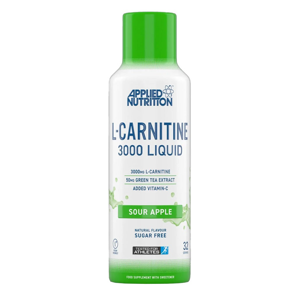 Applied Nutrition L-Carnitine 3000 mg Liquid Sour Apple 480 mL