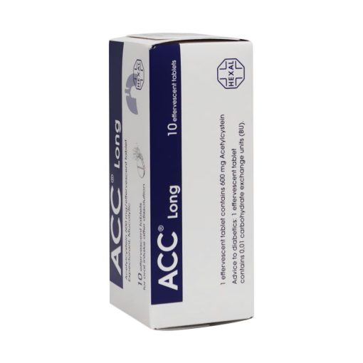 ACC Long 600 mg Effervescent Tablets 10's