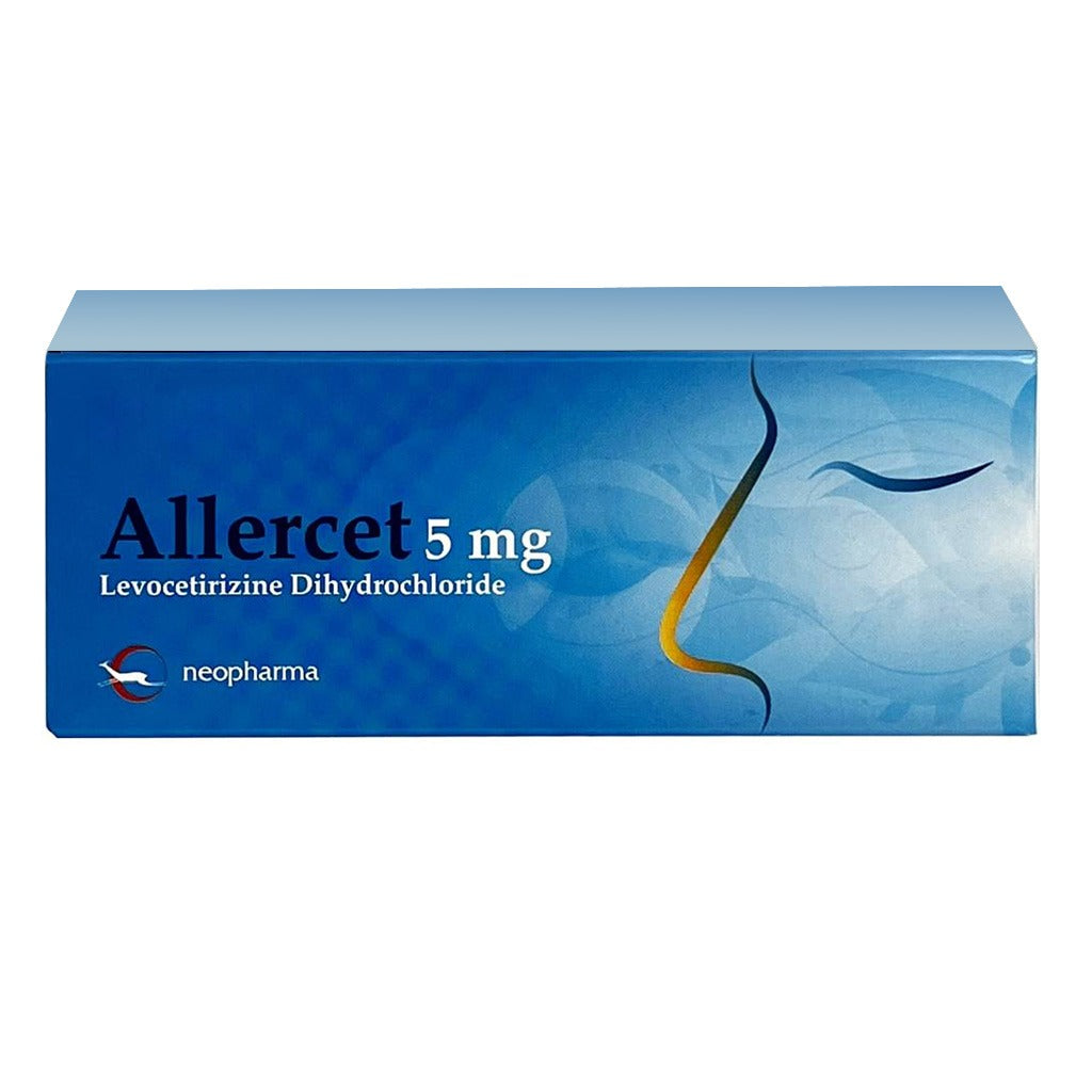 Allercet 5mg Tablets For Allergy, Pack of 10's