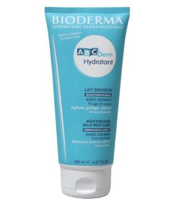 Bioderma ABCDerm Hydratant, Baby Moisturizer Milk For Face & Body 200ml