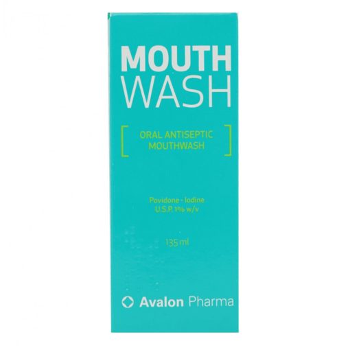 Avalon Povidone Iodine 1% Oral Antiseptic Mouth Wash 135ml