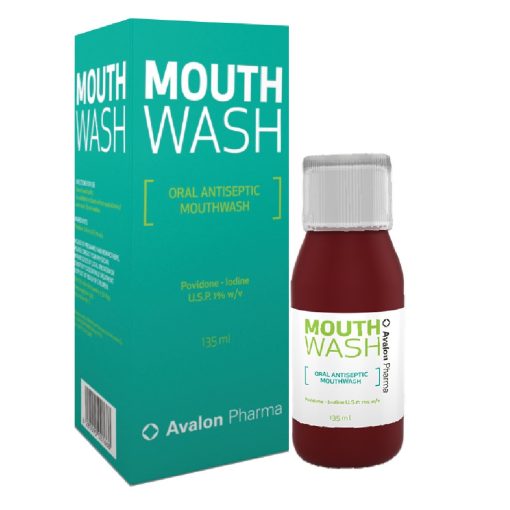Avalon Povidone Iodine 1% Oral Antiseptic Mouth Wash 135ml