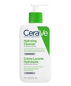CeraVe Hydrating Fragrance Free Cleanser For Normal To Dry Skin 236ml