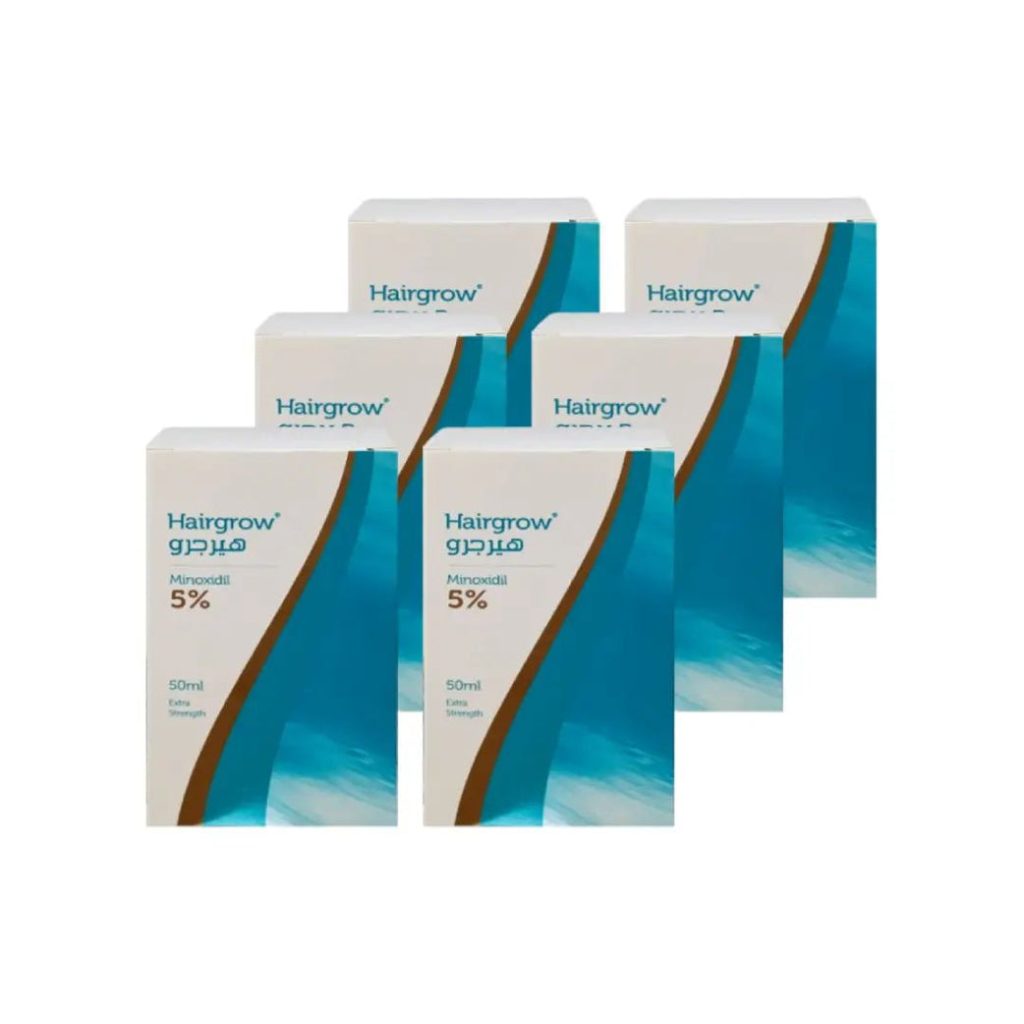 Hairgrow 5% minoxidil 6