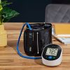 Braun Exact fit 2 Upper Arm, Big and easy to read color-coded display, Single button operation, Universal cuff size, Stores last 30 readings - BUA4050