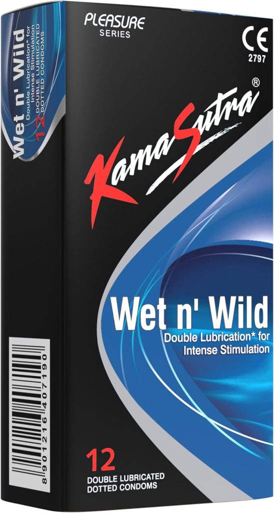 KAMASUTRA CONDOMS WET N WILD - 12'S