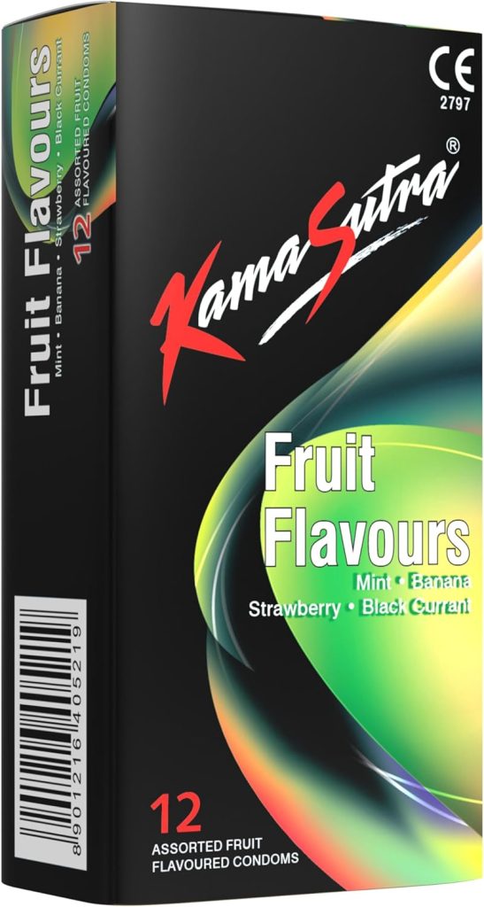 Kamasutra Condoms Fruit Flavours 12Pcs,