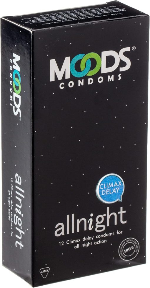 Moods All-night Climax Delay condoms 12pcs