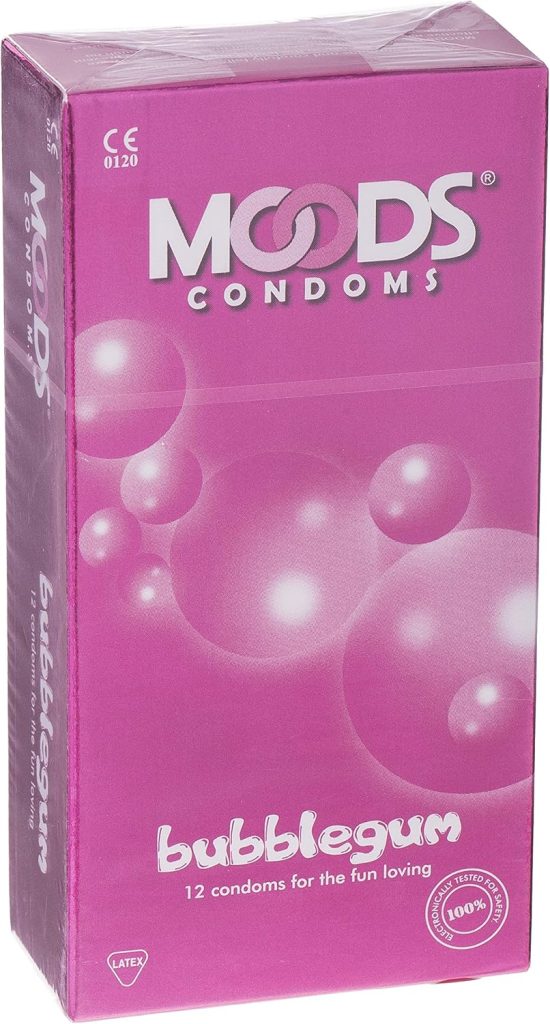 Moods Bubble Gum Condoms,12Pcs