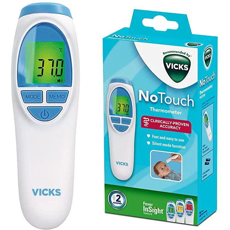 Vicks No Touch Color Coded Forehead Thermometer VNT200